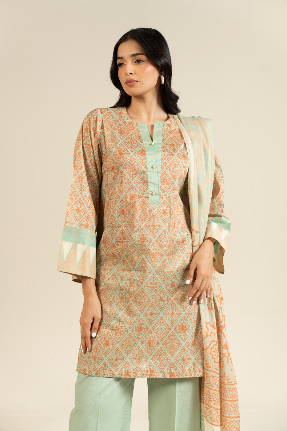 RTS | SHIRT, TROUSER & DUPATTA