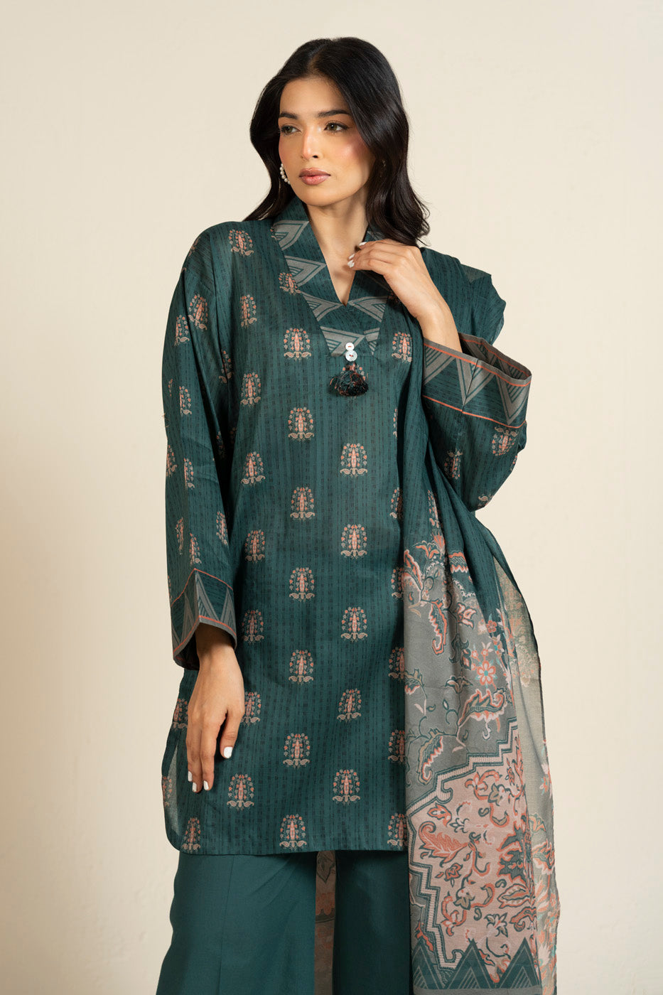 RTS | SHIRT, TROUSER & DUPATTA