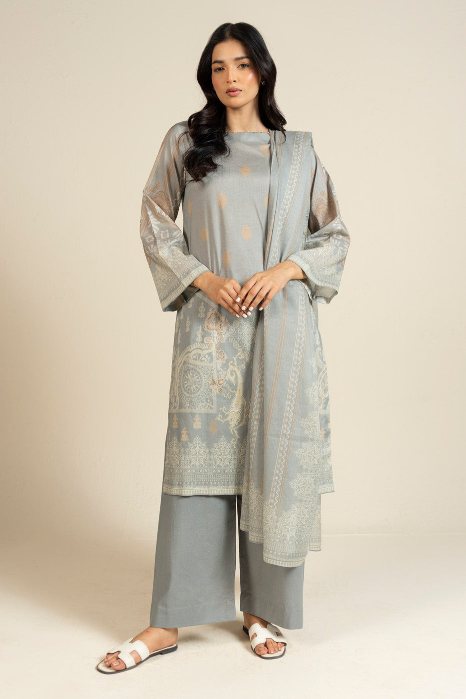 RTS | SHIRT, TROUSER & DUPATTA