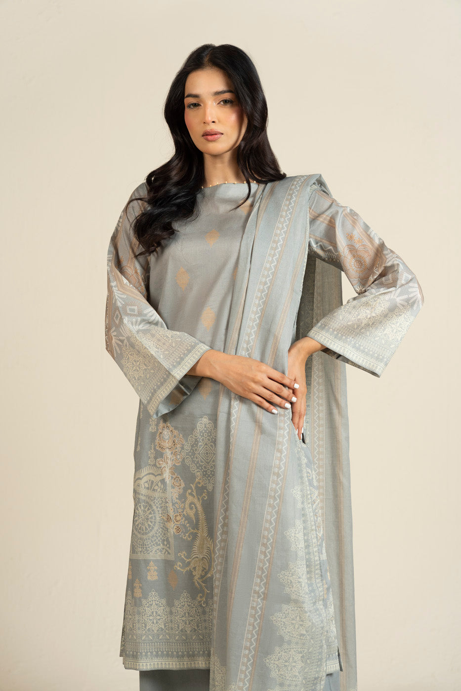 RTS | SHIRT, TROUSER & DUPATTA