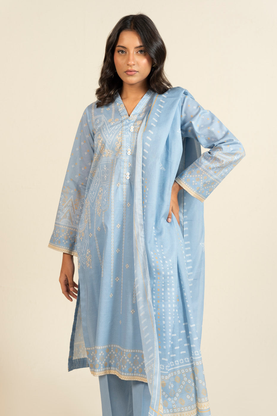 RTS | SHIRT, TROUSER & DUPATTA