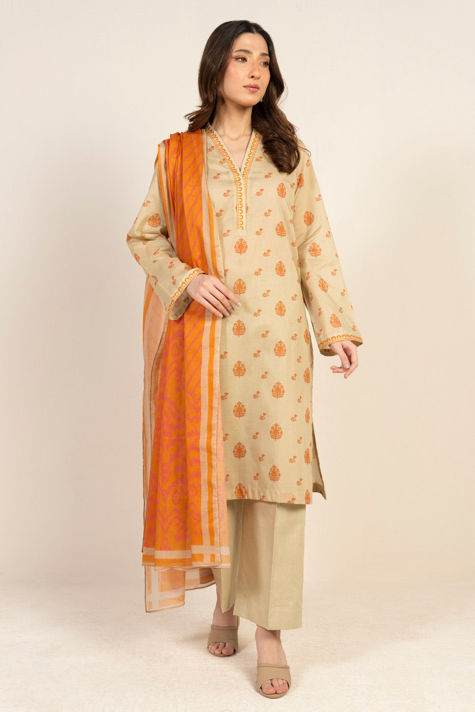 RTS | SHIRT, TROUSER & DUPATTA