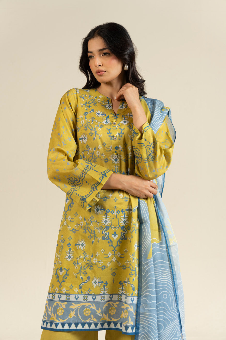 RTS | SHIRT, TROUSER & DUPATTA