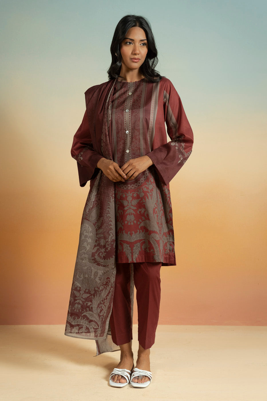RTS | SHIRT, TROUSER & DUPATTA