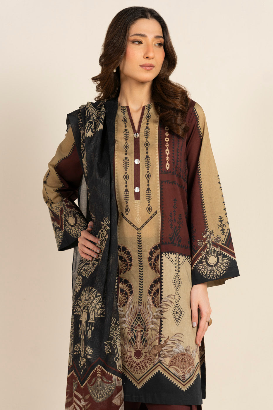 RTS | SHIRT, TROUSER & DUPATTA