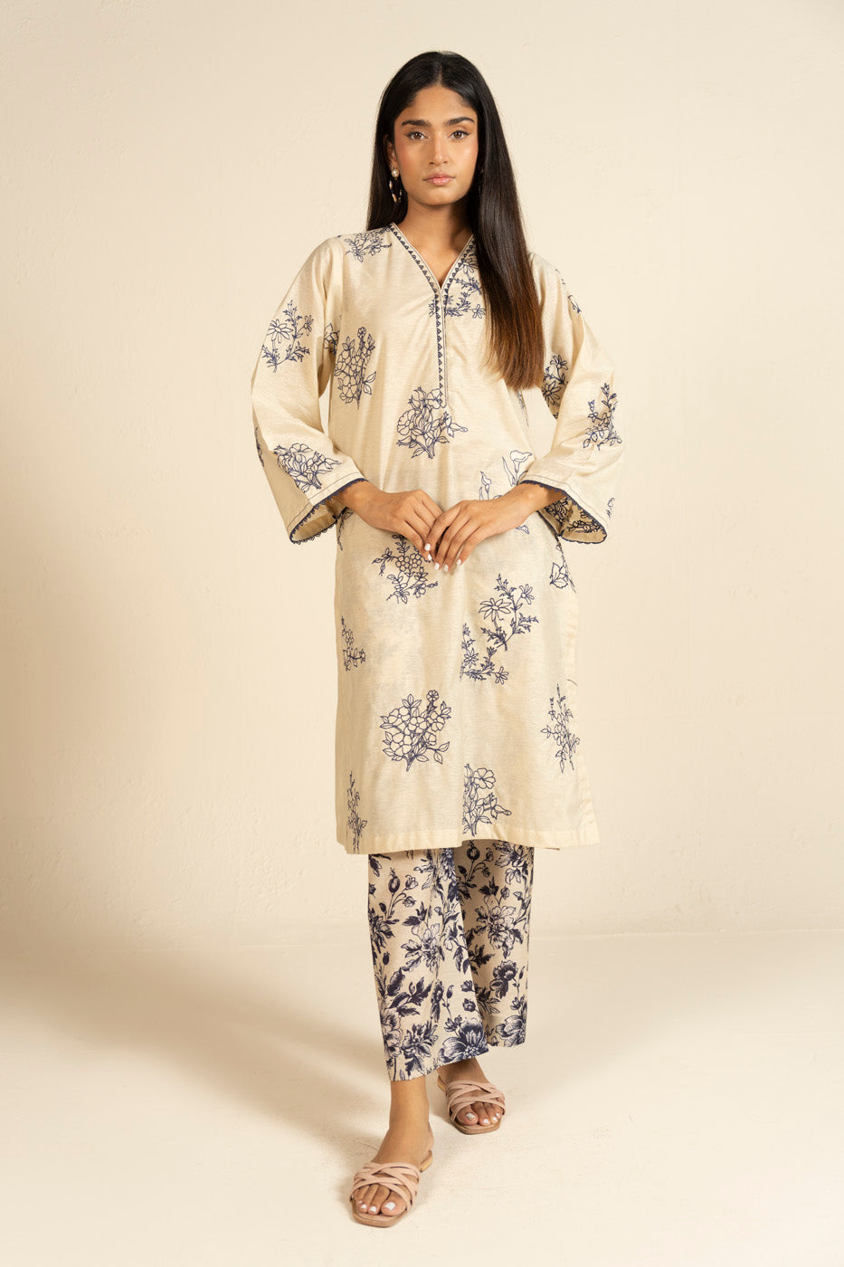 RTW | SHIRT, CULOTTE & DUPATTA