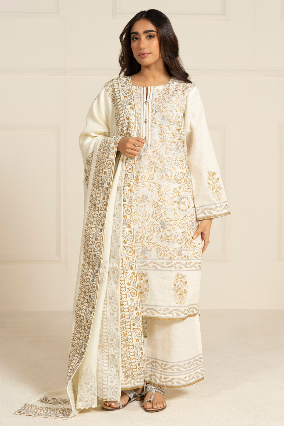 RTW | SHIRT, TROUSER & DUPATTA