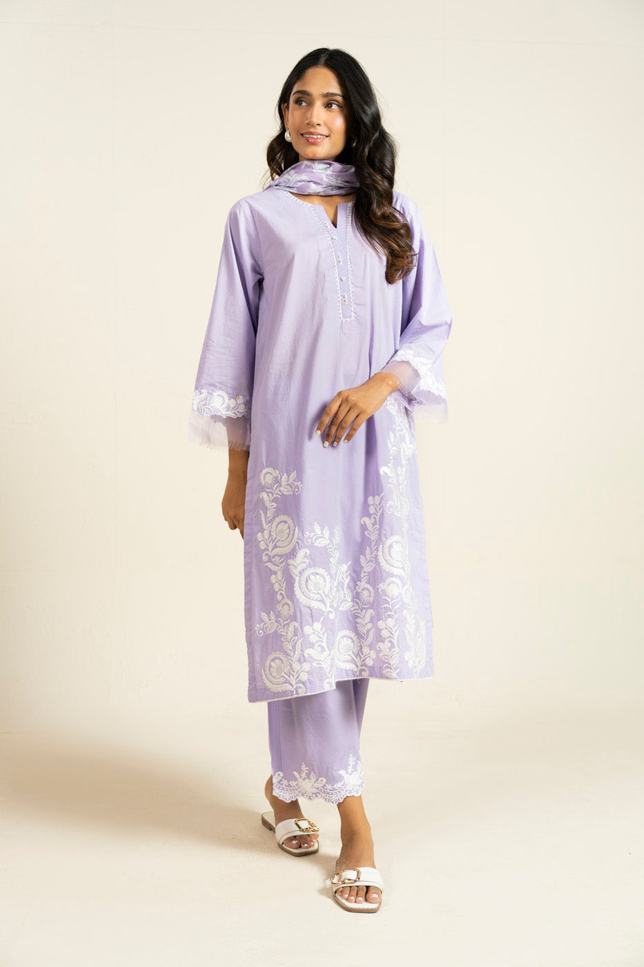 RTW | SHIRT, CULOTTE & DUPATTA