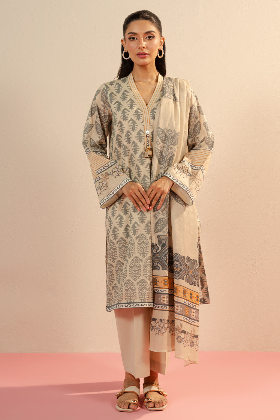 RTS | SHIRT, TROUSER & DUPATTA