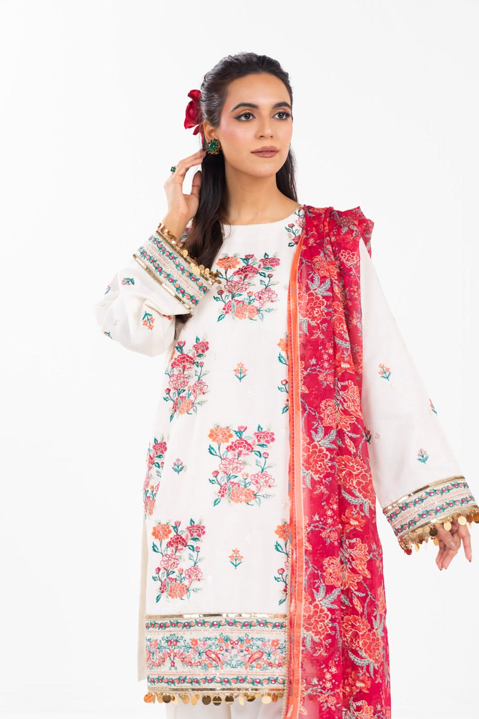 RTS | SHIRT, TROUSER & DUPATTA