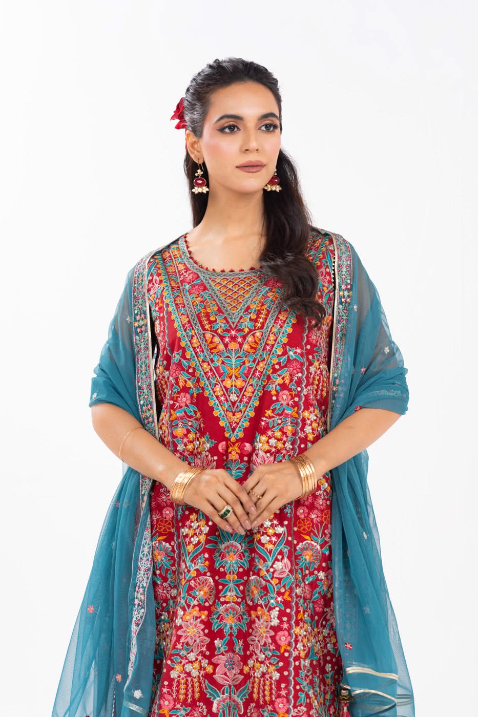 RTS | SHIRT, TROUSER & DUPATTA