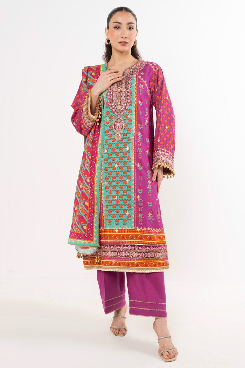 RTS | SHIRT, TROUSER & DUPATTA