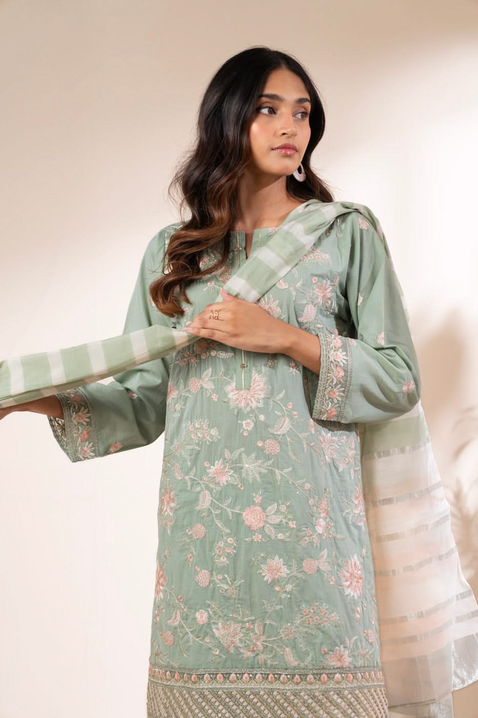 RTW | SHIRT & DUPATTA