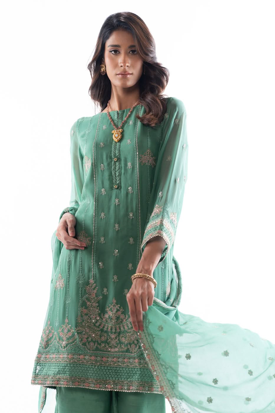 RTW | SHIRT, TROUSER & DUPATTA