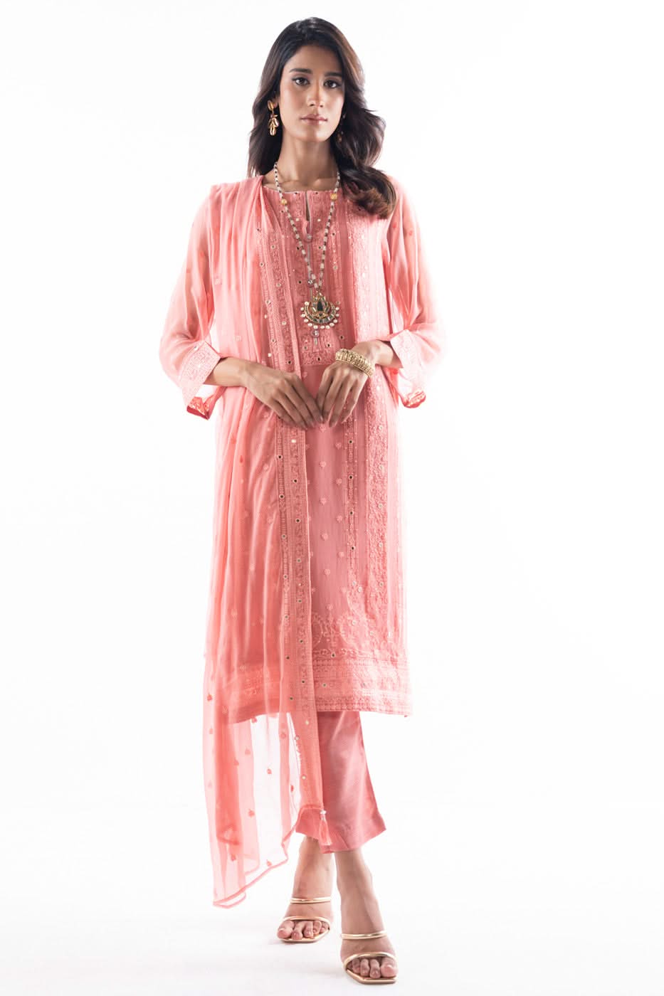 RTW | SHIRT, TROUSER & DUPATTA