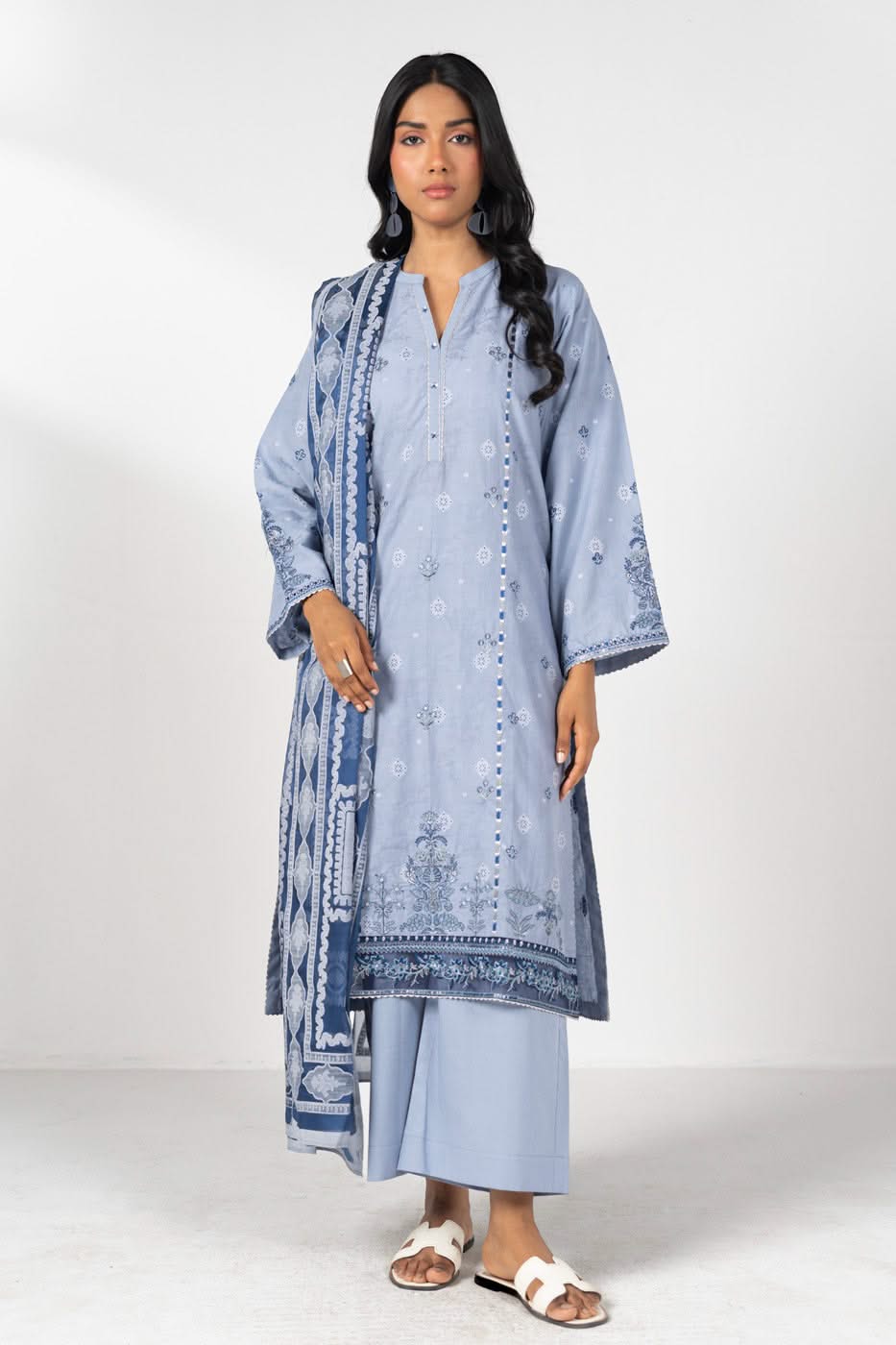 RTW | SHIRT, TROUSER & DUPATTA