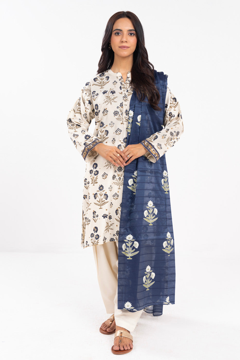 RTW | SHIRT, TROUSER & DUPATTA