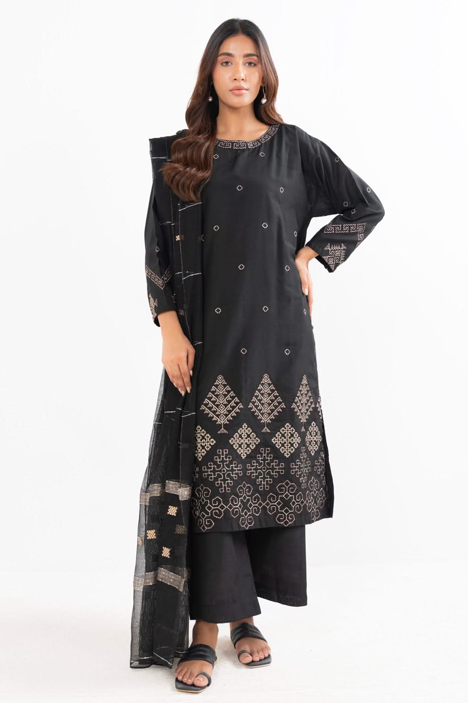 RTW | SHIRT, TROUSER & DUPATTA