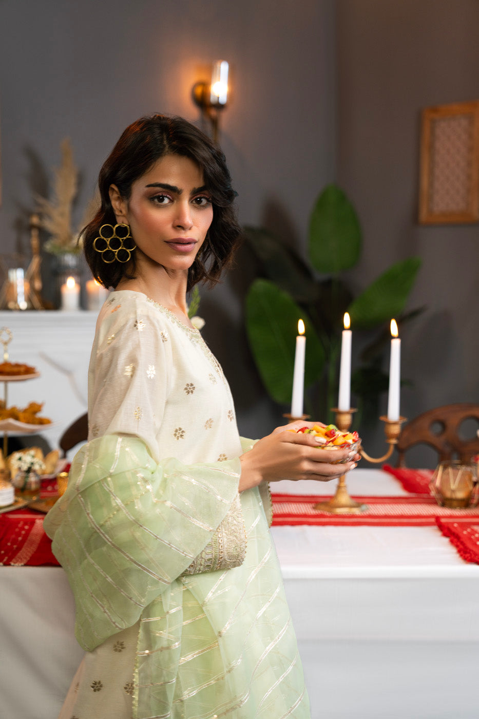 RTW | SHIRT & DUPATTA