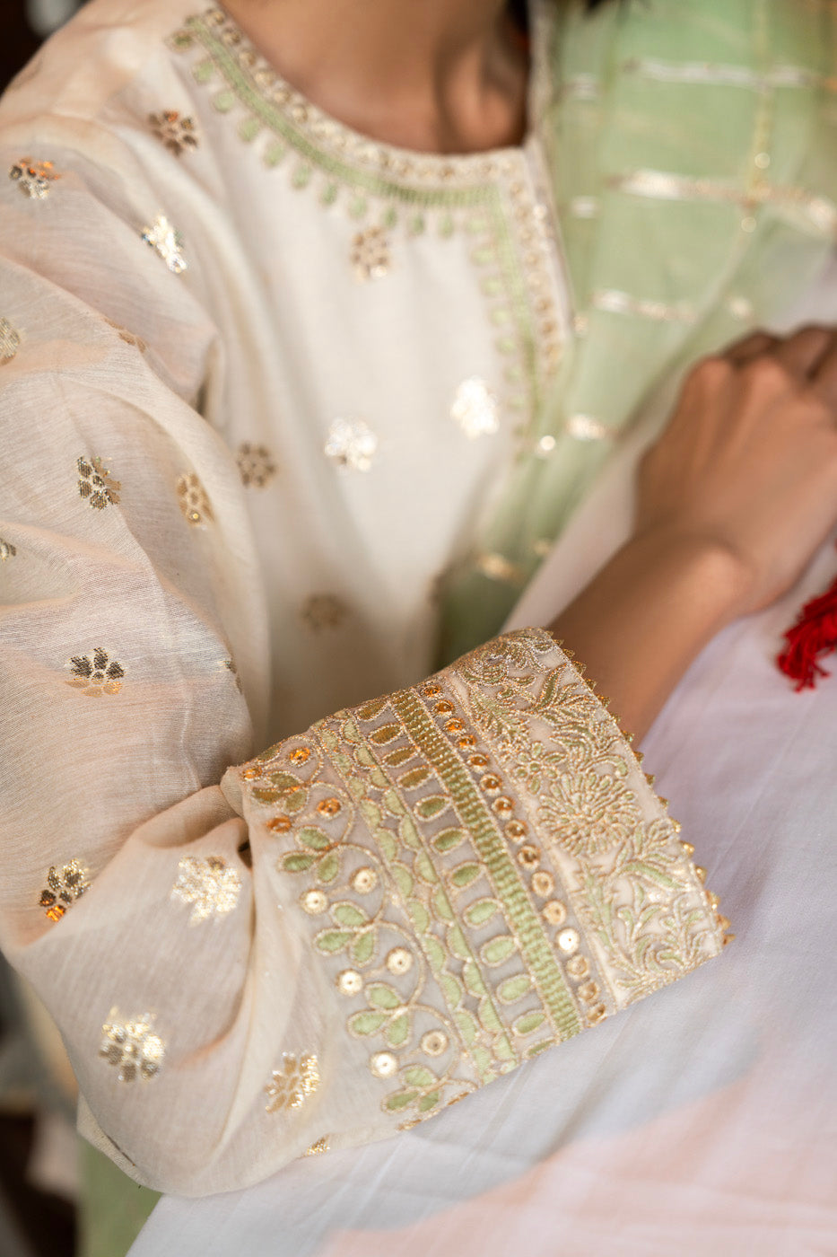 RTW | SHIRT & DUPATTA