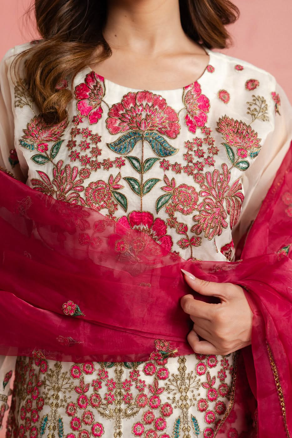 RTW | SHIRT, TROUSER & DUPATTA