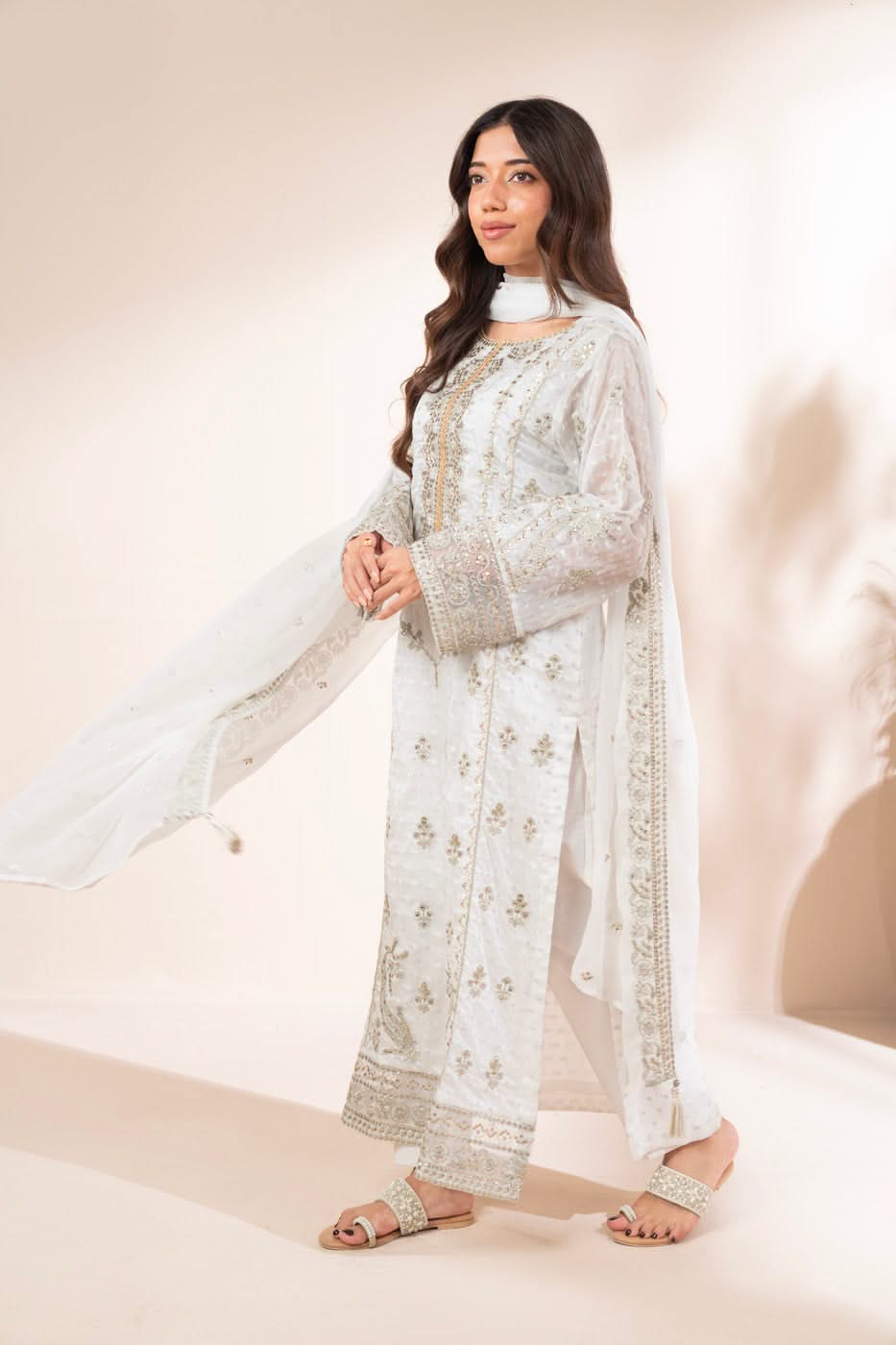 RTW | SHIRT, TROUSER & DUPATTA