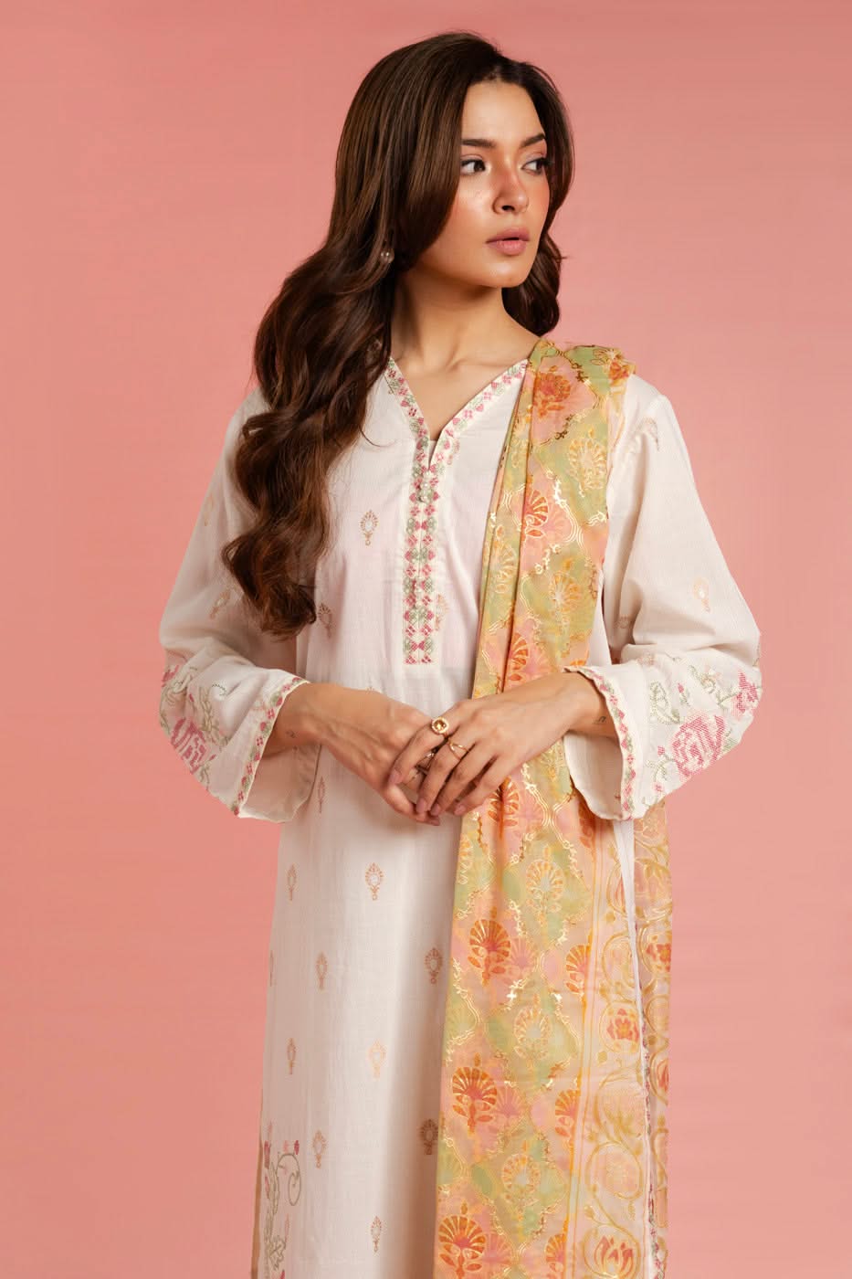 RTW | SHIRT, TROUSER & DUPATTA