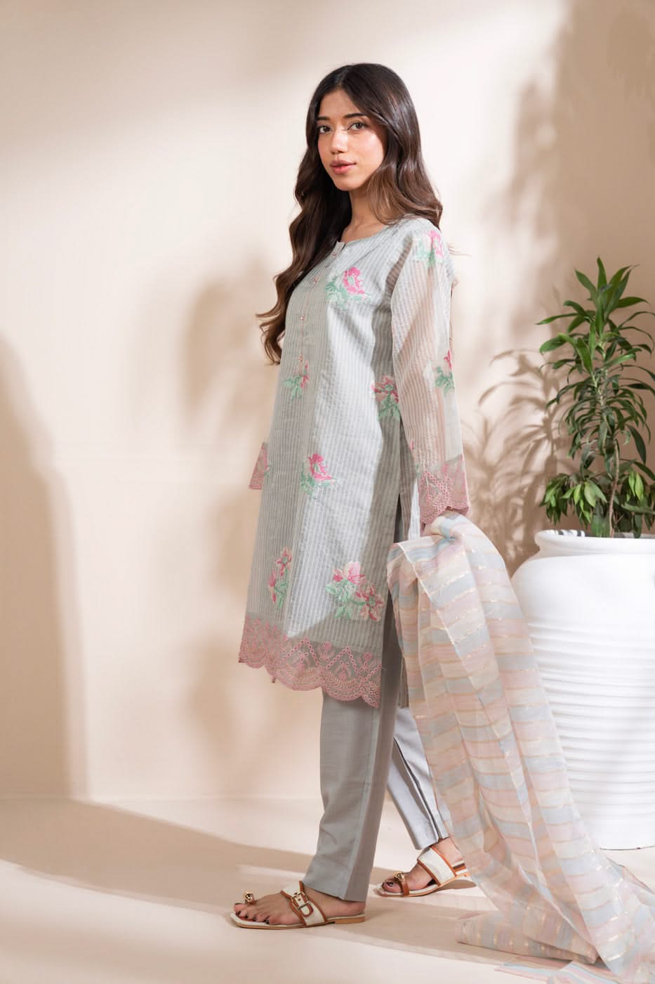 RTW | SHIRT, TROUSER & DUPATTA