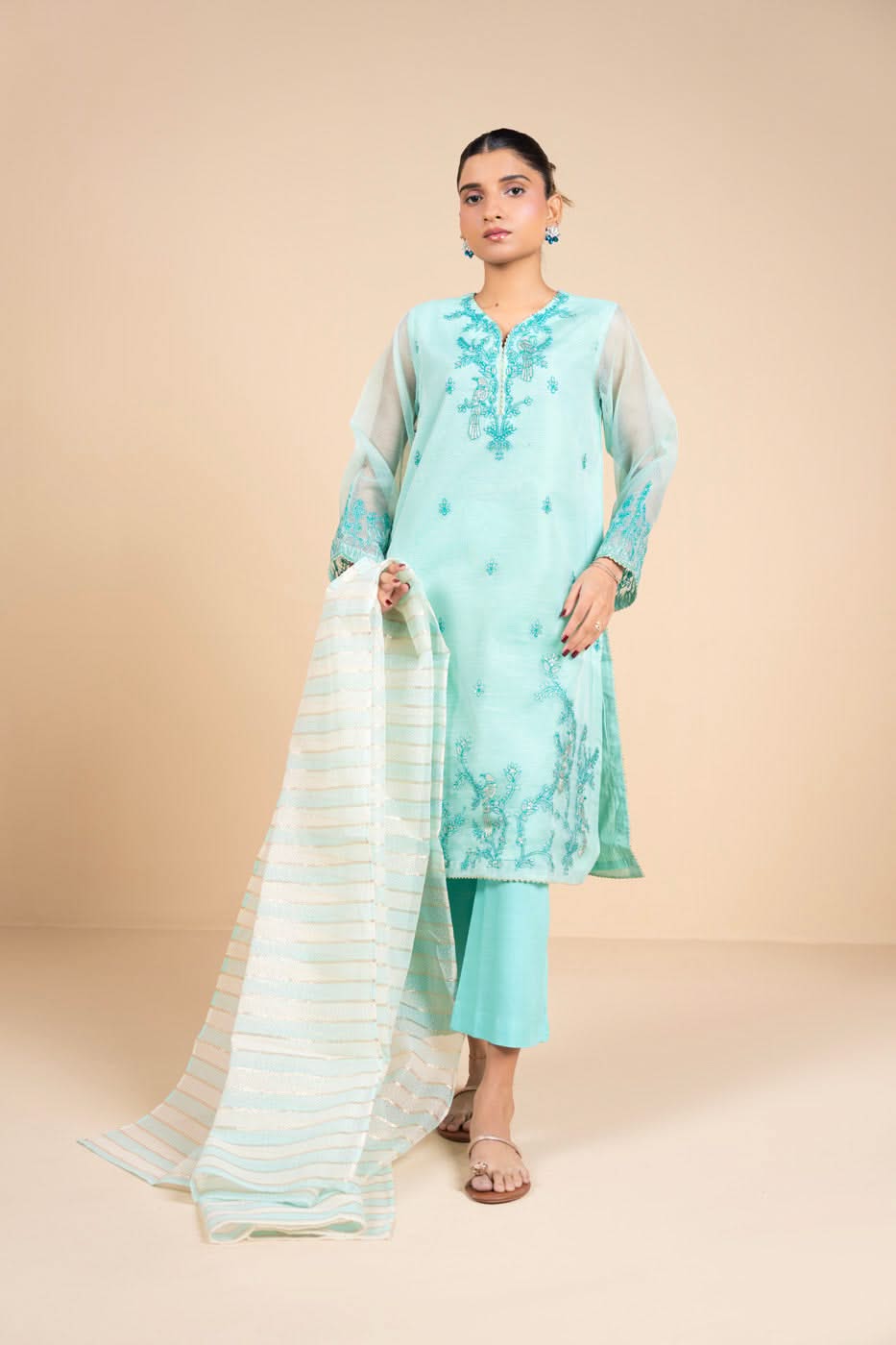 RTW | SHIRT, TROUSER & DUPATTA
