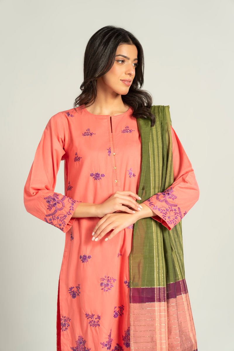 RTW | SHIRT, CULOTTE & DUPATTA
