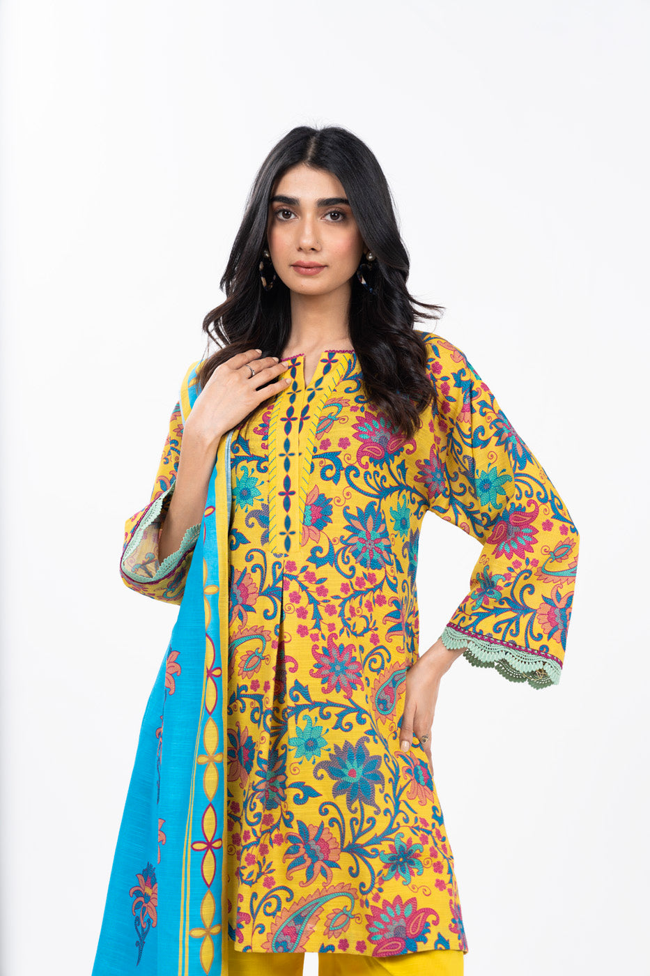 RTS | SHIRT, TROUSER & DUPATTA