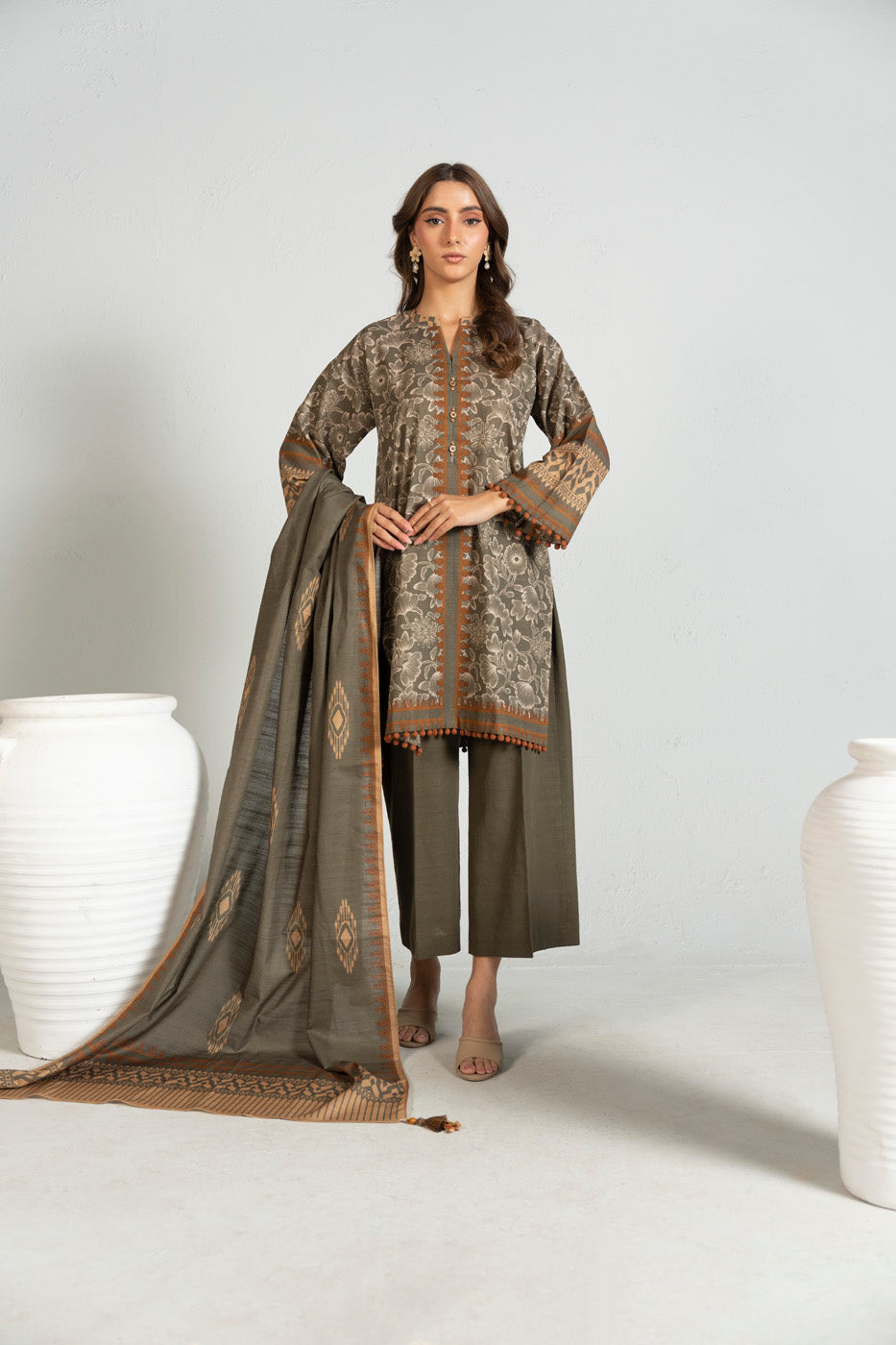 RTS | SHIRT, TROUSER & DUPATTA