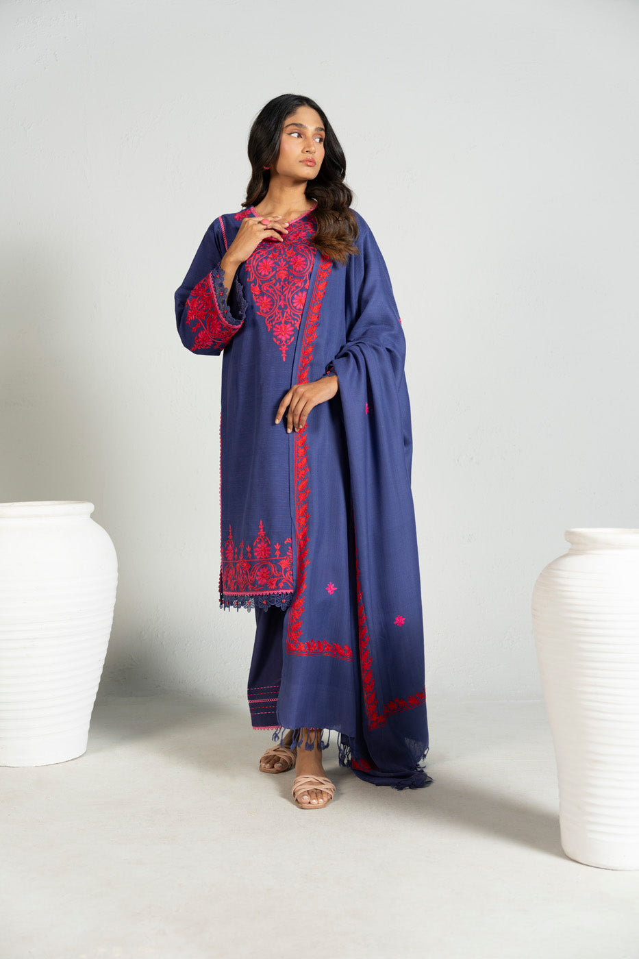 RTS | SHIRT, TROUSER & SHAWL