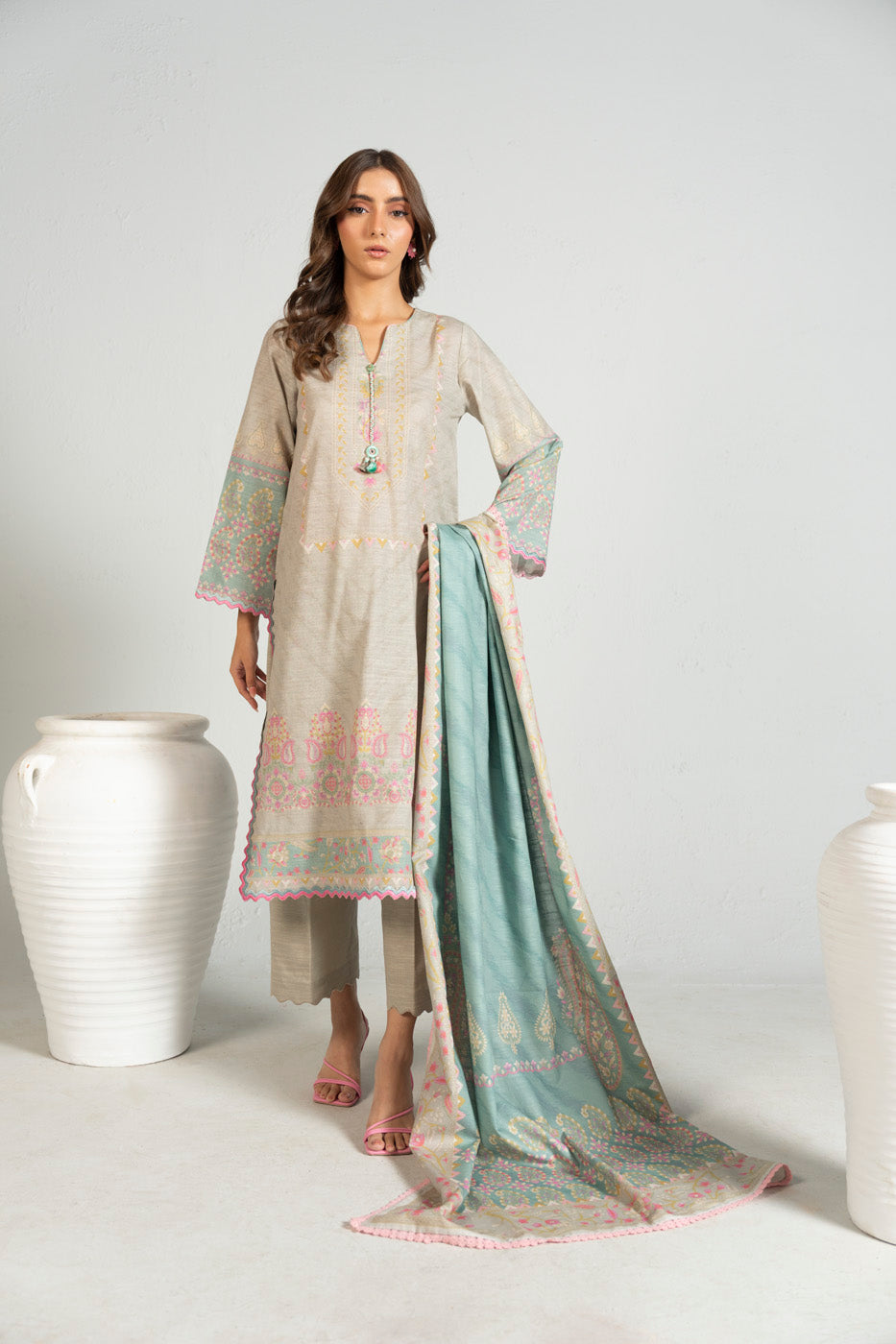 RTS | SHIRT , TROUSER & DUPATTA