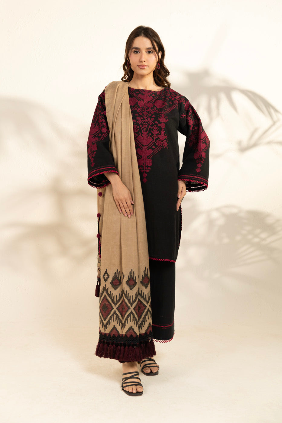 RTS | SHIRT, TROUSER & SHAWL