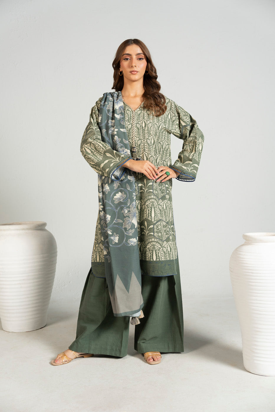 RTS | SHIRT, TROUSER & SHAWL