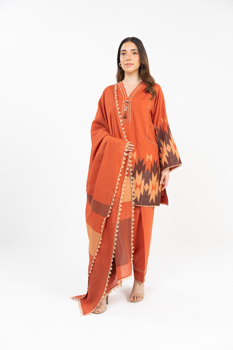 RTS | SHIRT, TROUSER & DUPATTA