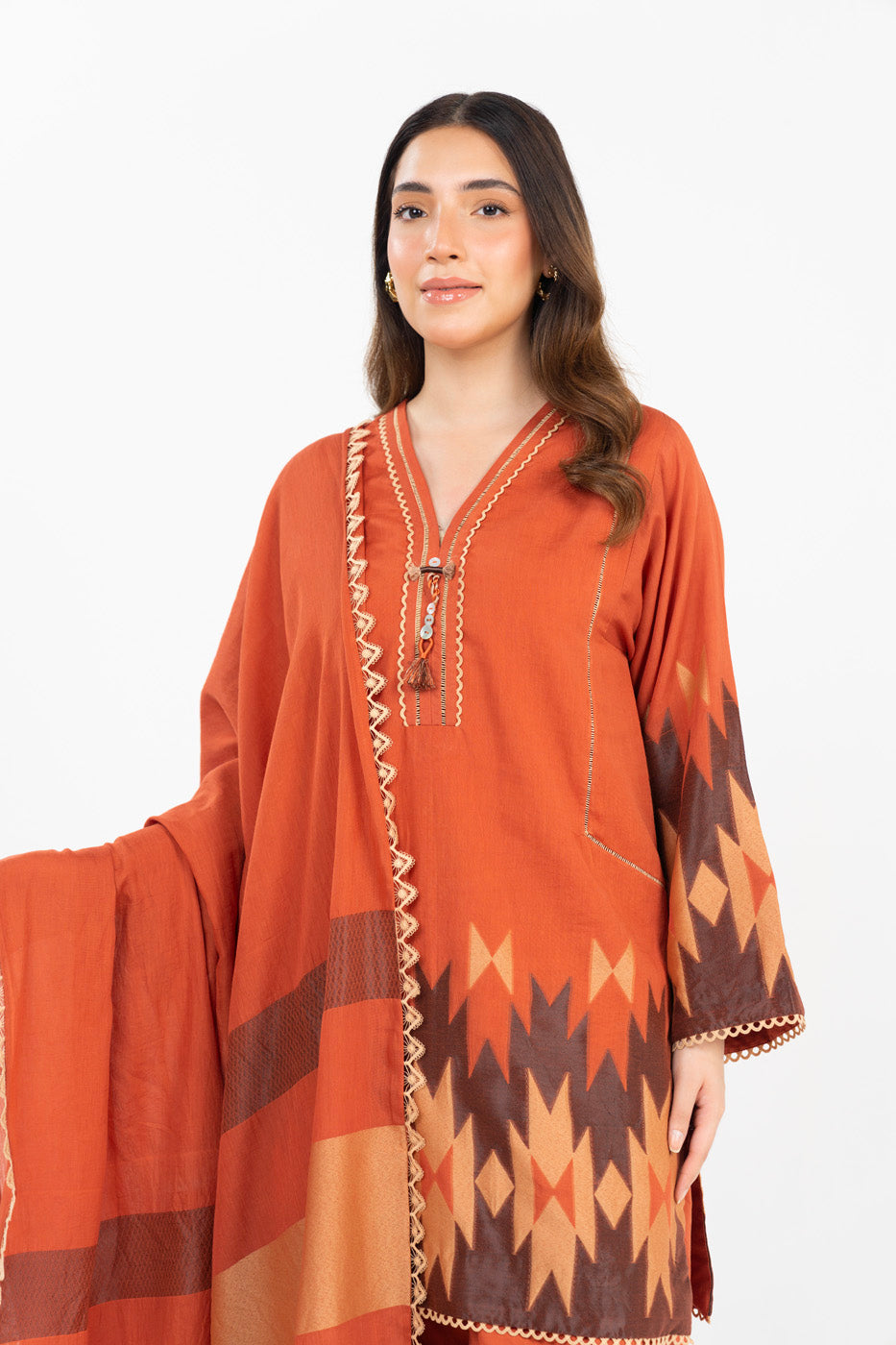 RTS | SHIRT, TROUSER & DUPATTA