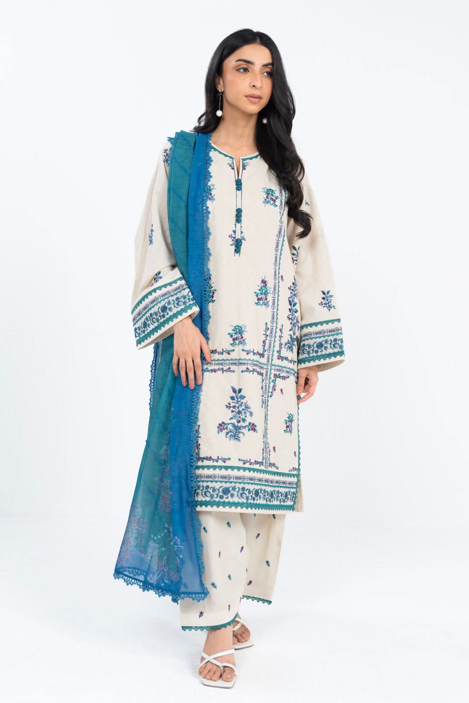 RTS | SHIRT, TROUSER & DUPATTA