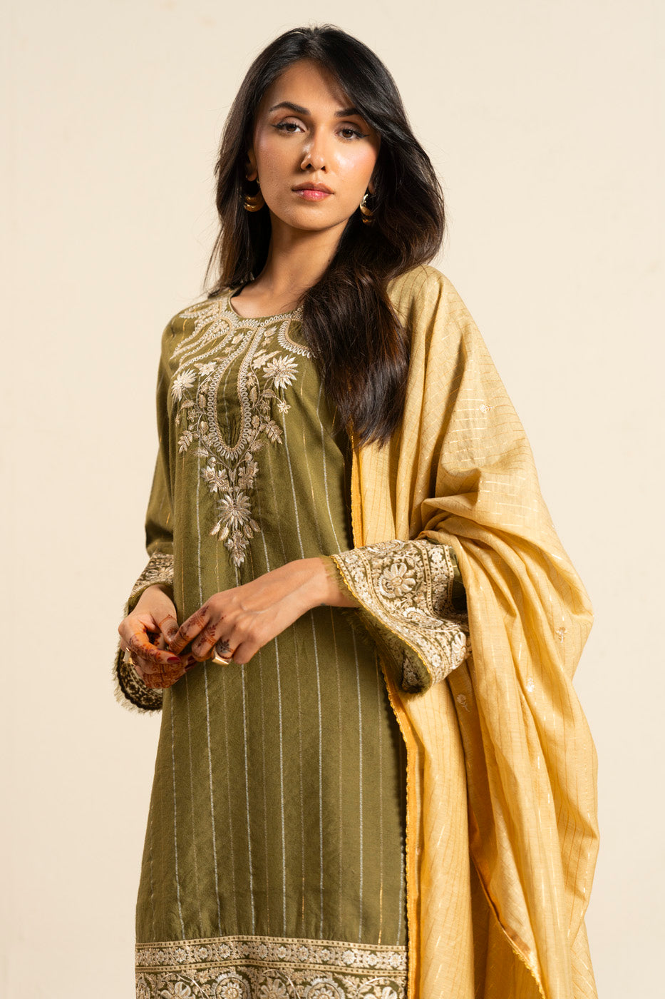 RTW | SHIRT, TROUSER & DUPATTA