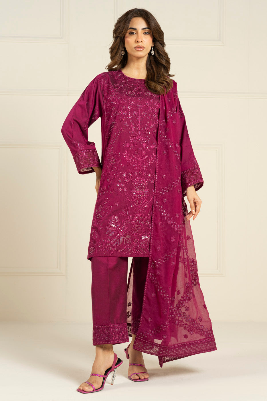 RTW | SHIRT, TROUSER & DUPATTA