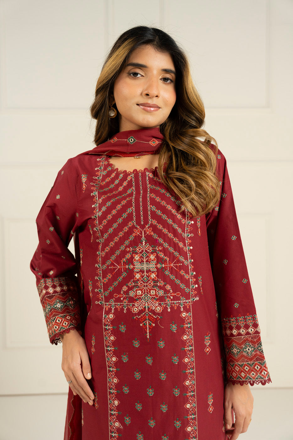 RTW | SHIRT, TROUSER & DUPATTA