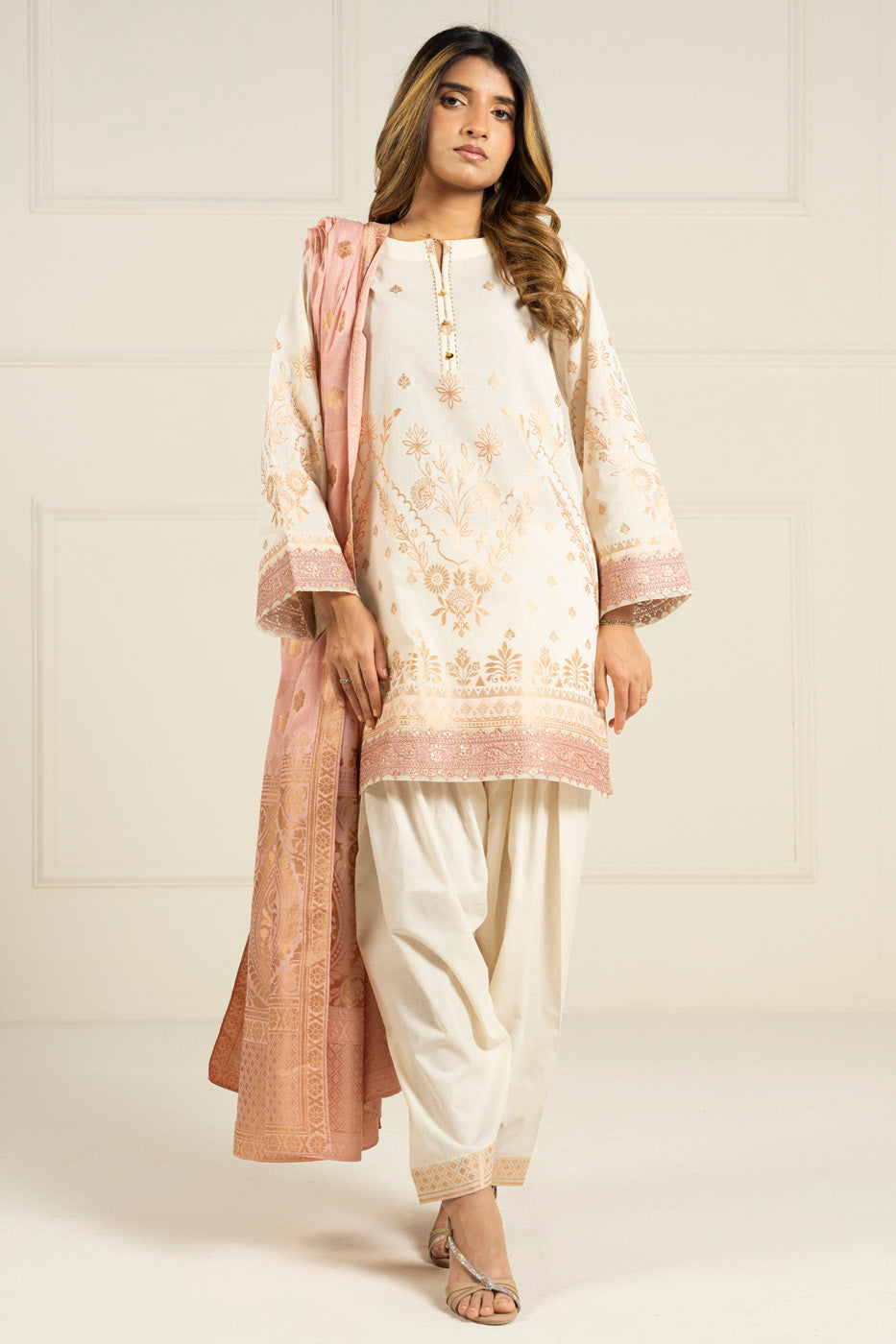 RTW | SHIRT, TROUSER & DUPATTA