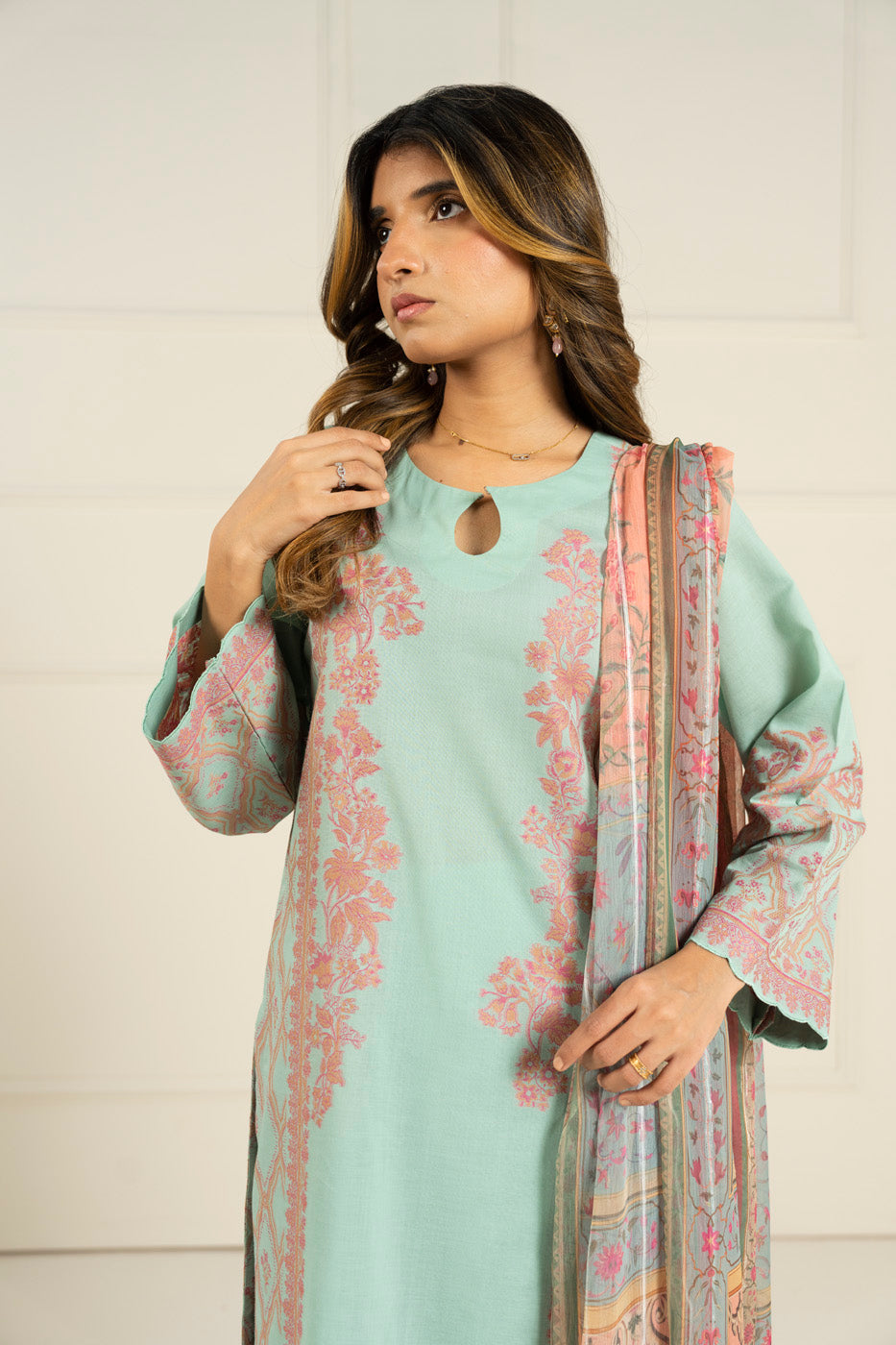 RTW | SHIRT, TROUSER & DUPATTA