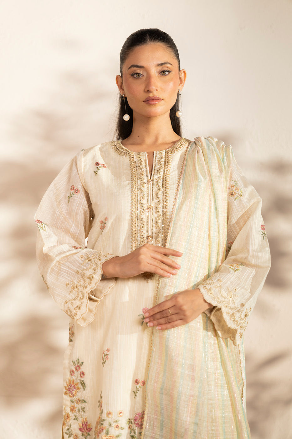 RTW | SHIRT & DUPATTA