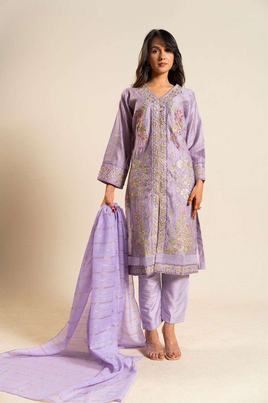 RTW | SHIRT, TROUSER & DUPATTA