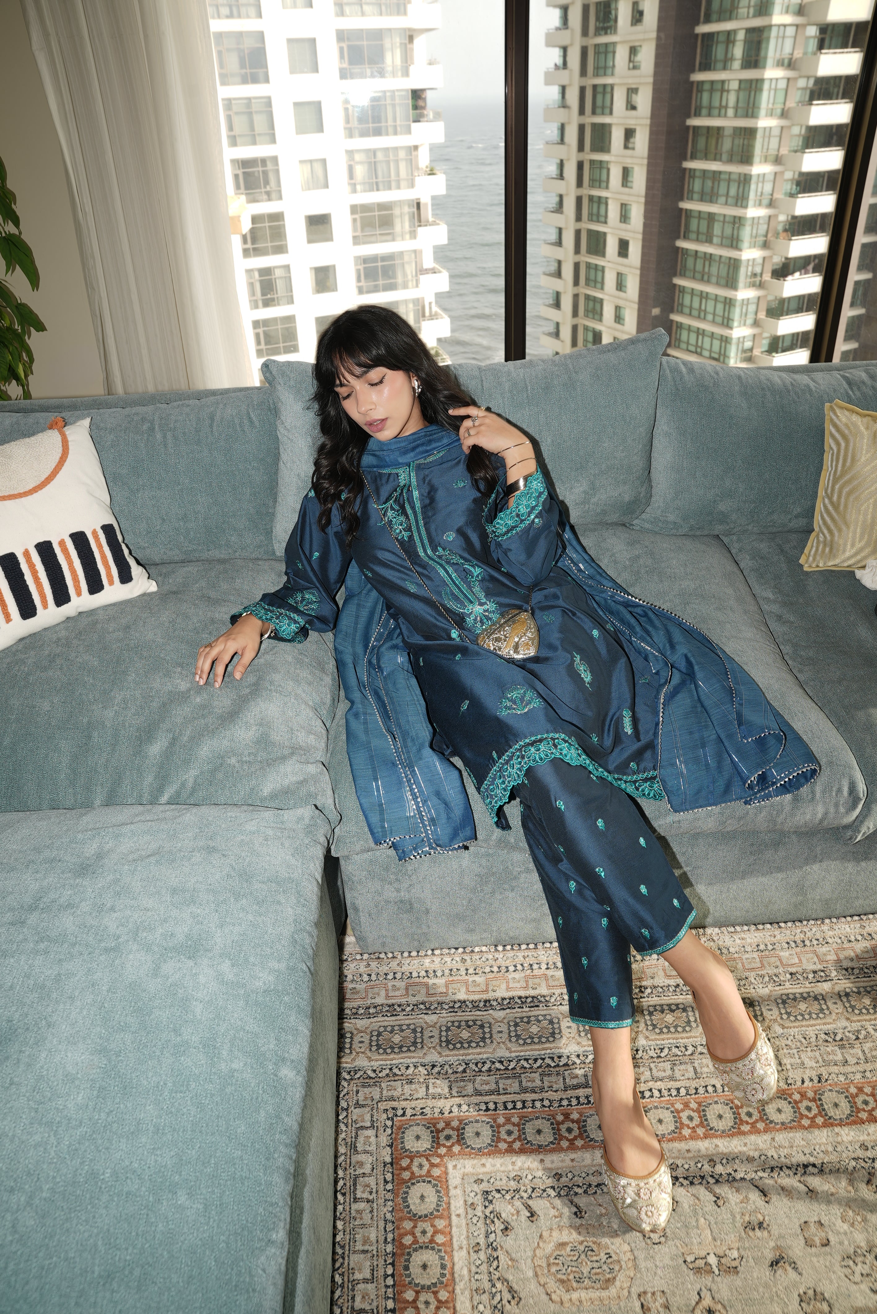 RTW | SHIRT, TROUSER & DUPATTA