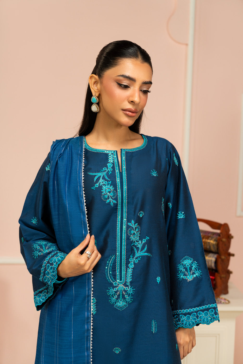RTW | SHIRT, TROUSER & DUPATTA