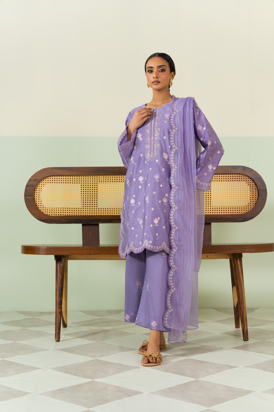 RTW | SHIRT, TROUSER & DUPATTA