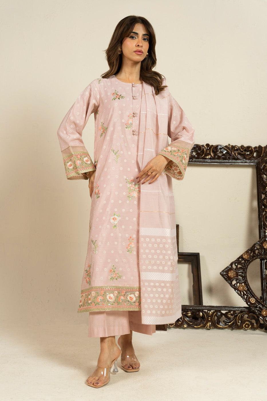 RTW | SHIRT, TROUSER & DUPATTA